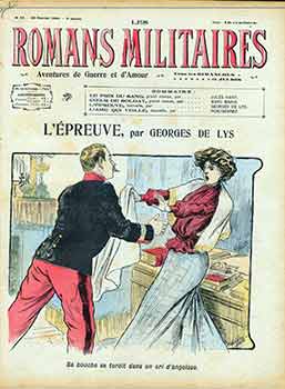 Item #18-8825 Les Romans Militaires: Issue No. 25. (Title page only.) Les Paysans A Paris, par...