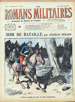 Item #18-8827 Les Romans Militaires: Issue No. 23. (Title page only.) Soir De Bataille, par...