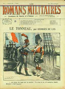 Item #18-8862 Les Romans Militaires: Issue No. 17. (Title page only.) Le Tonneau, par Georges de...