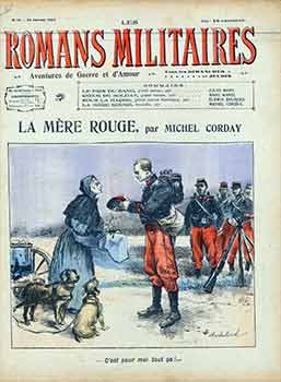 Item #18-8864 Les Romans Militaires: Issue No. 15. (Title page only.) La Mère Rouge, par Michel...
