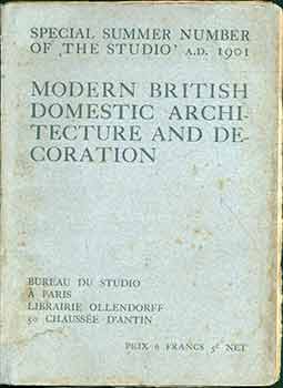 Item #18-8876 Modern British Domestic Architecture and Decoration. Special Summer Number of 'the...