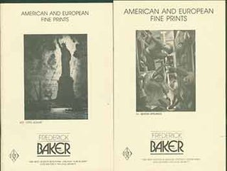 Item #18-9107 American and European Fine Prints November 1990 and June 1991. [Two Auction...