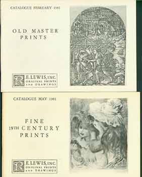 Item #18-9120 Old Master Prints February 1981 and Fine 19th Century Prints May 1981. [Two Auction...