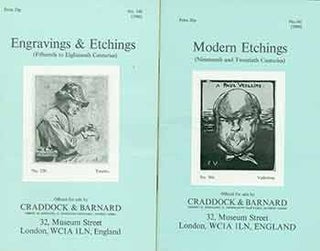Item #18-9199 Engravings & Etchings (Fifteenth to Twentieth Centuries) and Modern Etchings...