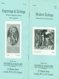 Item #18-9204 Engravings & Etchings (Fifteenth to Eighteenth Centuries): Recent Acquisitions and...