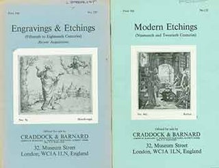 Item #18-9205 Engravings & Etchings (Fifteenth to Eighteenth Centuries): Recent Acquisitions and...