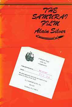 Item #18-9237 Samurai Film. (Review copy sent to Judy Stone). Alain Silver