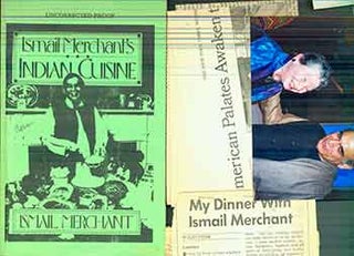Item #18-9251 Ismail Merchant's Indian Cuisine. (Uncorrected Advance Proof). Ismail Merchant