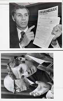 Item #18-9378 Governor George Deukmejian of California. (Two Original Photographs). Walt Zeboski.