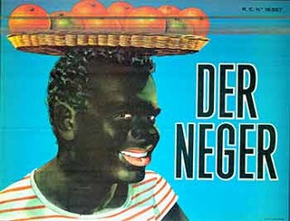 Item #18-9405 Der Neger (Spanish Citrus Crate Label). 20th Century Spanish Artist