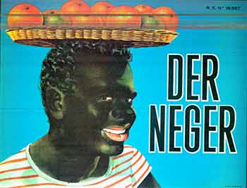 Item #18-9405 Der Neger (Spanish Citrus Crate Label). 20th Century Spanish Artist.
