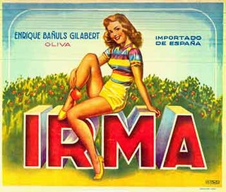 Item #18-9407 IRMA: Enrique Banuls Gilabert (Spanish Citrus Crate Label). A. Teris