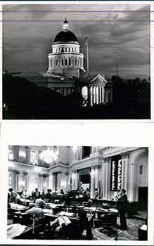Item #18-9421 Sacramento City Hall. (Two Original Photographs). Walt Zeboski.