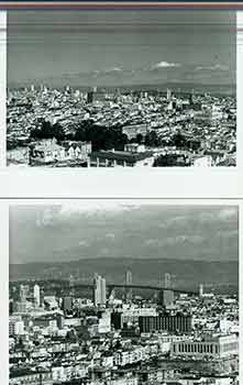 Item #18-9429 San Francisco and Bay Bridge; cropped version of long shot. (Two Original Photographs). Walt Zeboski.