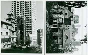 Item #18-9434 San Francisco homes; Old Saint Mary’s Church. (Two Original Photographs). Walt Zeboski.