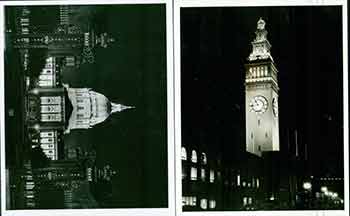 Item #18-9435 San Francisco City Hall; Ferry Building. (Two Original Photographs). Walt Zeboski.