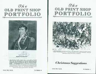 Item #18-9505 The Old Print Shop Portfolio Vol. 49, no. 3 & Vol. 49, no. 4 (Two Gallery...