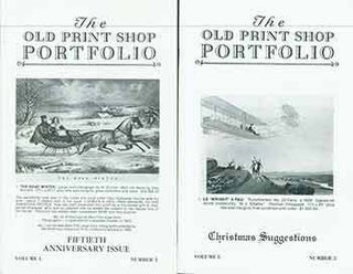 Item #18-9507 The Old Print Shop Portfolio Vol. 50, no. 1 (Fiftieth Anniversary Issue) & Vol....