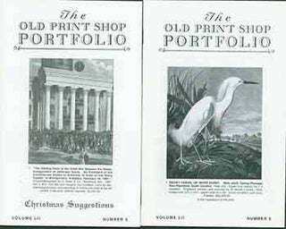 Item #18-9511 The Old Print Shop Portfolio Vol. 52, no. 3 (Christmas Suggestions) & Vol. 52,...