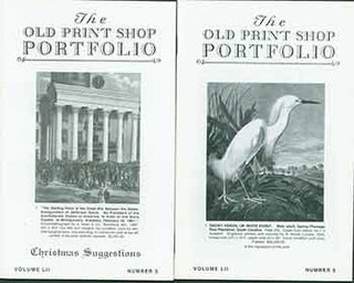 Item #18-9511 The Old Print Shop Portfolio Vol. 52, no. 3 (Christmas Suggestions) & Vol. 52, no....