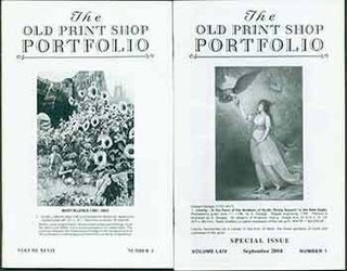 Item #18-9513 The Old Print Shop Portfolio Vol. 47, no. 3 & Vol. 64, no. 1 (Special Issue)...