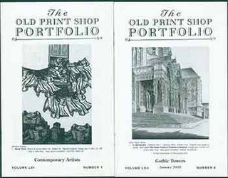 Item #18-9520 The Old Print Shop Portfolio Vol. 61 no. 1 (Contemporary Artists) & Vol. 62,...