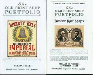 Item #18-9523 The Old Print Shop Portfolio Vol. 74 no. 3 (Holiday Issue) & Vol. 76 no. 1 (A...