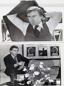 Governor Edmund G. Brown (Jerry Brown) of California. (Two Original Photographs. Walt Zeboski.