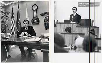 Item #18-9701 Governor Edmund G. Brown (Jerry Brown) of California. (Two Original Photographs). Walt Zeboski.