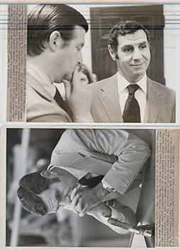 Item #18-9822 Sen George Deukmejian of California. (Two Original Photographs). Walt Zeboski.