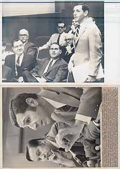 Item #18-9823 Sen George Deukmejian of California. (Two Original Photographs). Walt Zeboski.