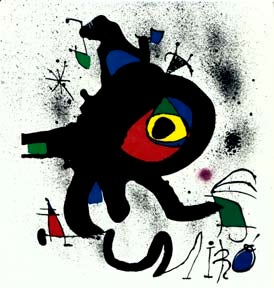 Item #189-1 Miró Lithographs V: 1972-1975. Patrick Cramer