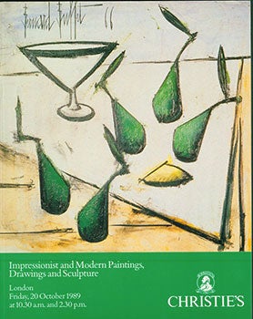 Item #19-0472 Impressionist And Modern Paintings, Drawings and Sculpture 20 October 1989....