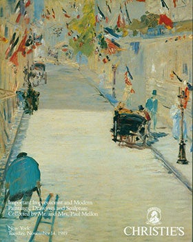 Item #19-0475 Important Impressionist And Modern Paintings, Drawings and Sculpture Collected by...