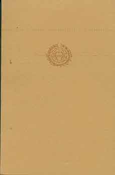 Item #19-10181 The Grolier Club. Reports of officers and committees for the years 1985-1986. One...