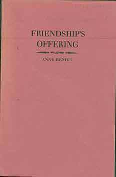 Item #19-10200 Friendship's Offering : An Essay on the Annuals and Gift Books of the 19th...