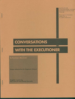 Item #19-1424 Conversations with the Executioner. K. Moczarski