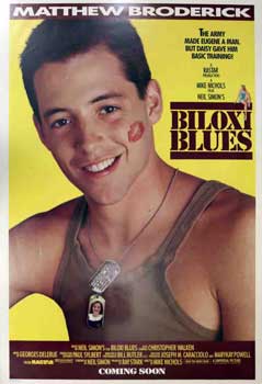 Item #19-1921 Biloxi Blues. Universal Pictures, Matthew Broderick, Christopher Walken, Mike...