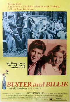 Item #19-2094 Buster and Billie. Columbia Pictures, Ted Mann, Jan-Michael Vincent, Joan...