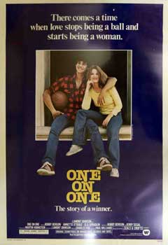 Item #19-2124 One on One. Warner Bros., Martin Hornstein, starring Robby Benson, Annette O'Toole,...