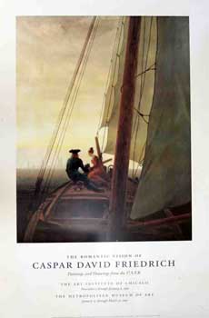 Item #19-2132 On the Sailboat, 1818-1819. The Romantic Vision of Caspar David Friedrich, Paintings and Drawings from the U.S.S.R. Caspar David Friedrich.
