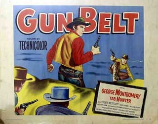 Item #19-2137 Gun Belt. United Artists Corporation, Tab Hunter George Montgomery, Helen Westcott