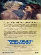 Item #19-2146 The Blue Lagoon. Columbia Pictures, Randal Kleiser, William Daniels Christopher...