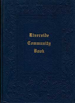 Item #19-2824 Riverside Community Book. Arthur G. Paul