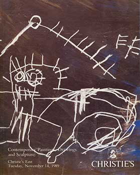 Item #19-2858 Contemporary Paintings, Drawings and Sculpture. November 14, 1989. New York. Sale # MAURI-6921. Lot #s 300-525. Christie’s East, New York.