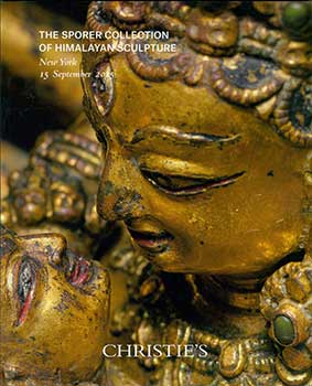 Item #19-3085 The Sporer Collection of Himalayan Sculpture. New York. September 15, 2015. Sale #...