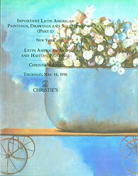 Christie's (New York) - Important Latin American Paintings, Drawings and Sculpture (Part II). New York, 16 May 1996. Sale 8422. Lot #S 60-165