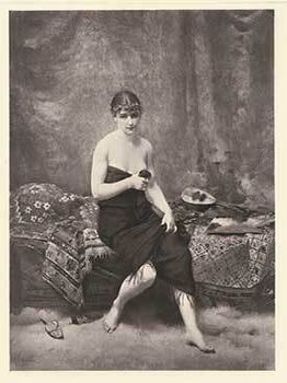 Item #19-3995 The Interrupted Sitting. Jules-Frederic Ballavoine