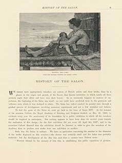 Item #19-4031 History of the Salon: Waiting; Florentine Singer; Covetousness; Young Faun Causing...