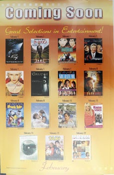 Item #19-4359 Coming Soon: Great Selections in Entertainment! Poster. Ingram Entertainment Inc